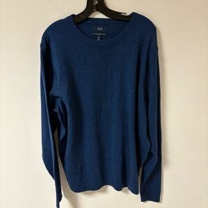 1901 Men’s Sweater Pullover Crewneck Cotton/Cashmere Blend 2XL NWT